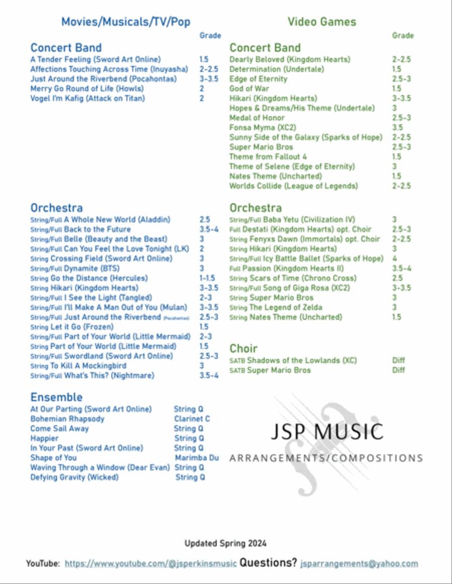 I See The Light Full Orchestra scores gallery preview page 2