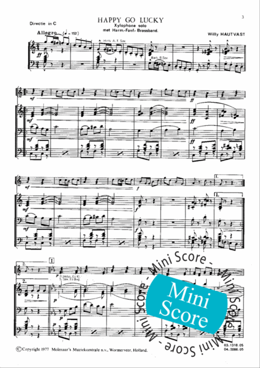 Happy Go Lucky Brass Band scores gallery preview page 5