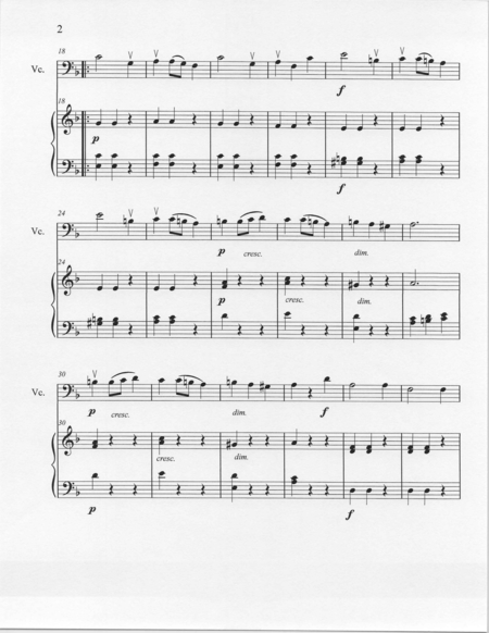 "Scherzino" by Viktor Kosenko (from Four Children's Pieces for Cello)