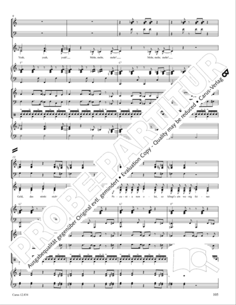 Schockorange Choir scores gallery preview page 106