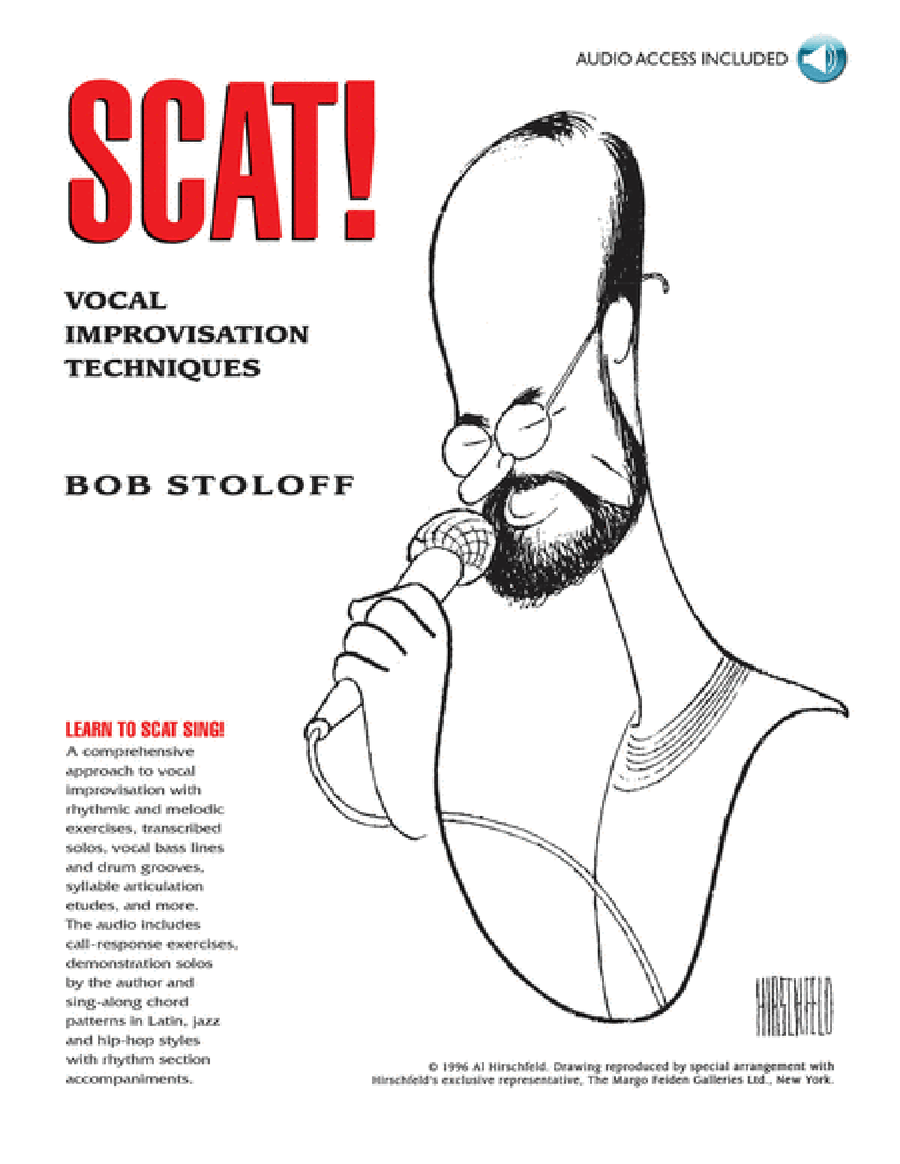 Scat! Vocal Improvisation Techniques Voice scores gallery preview page 1