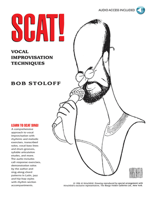 Book cover for Scat! Vocal Improvisation Techniques