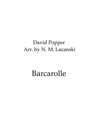 Book cover for Barcarolle
