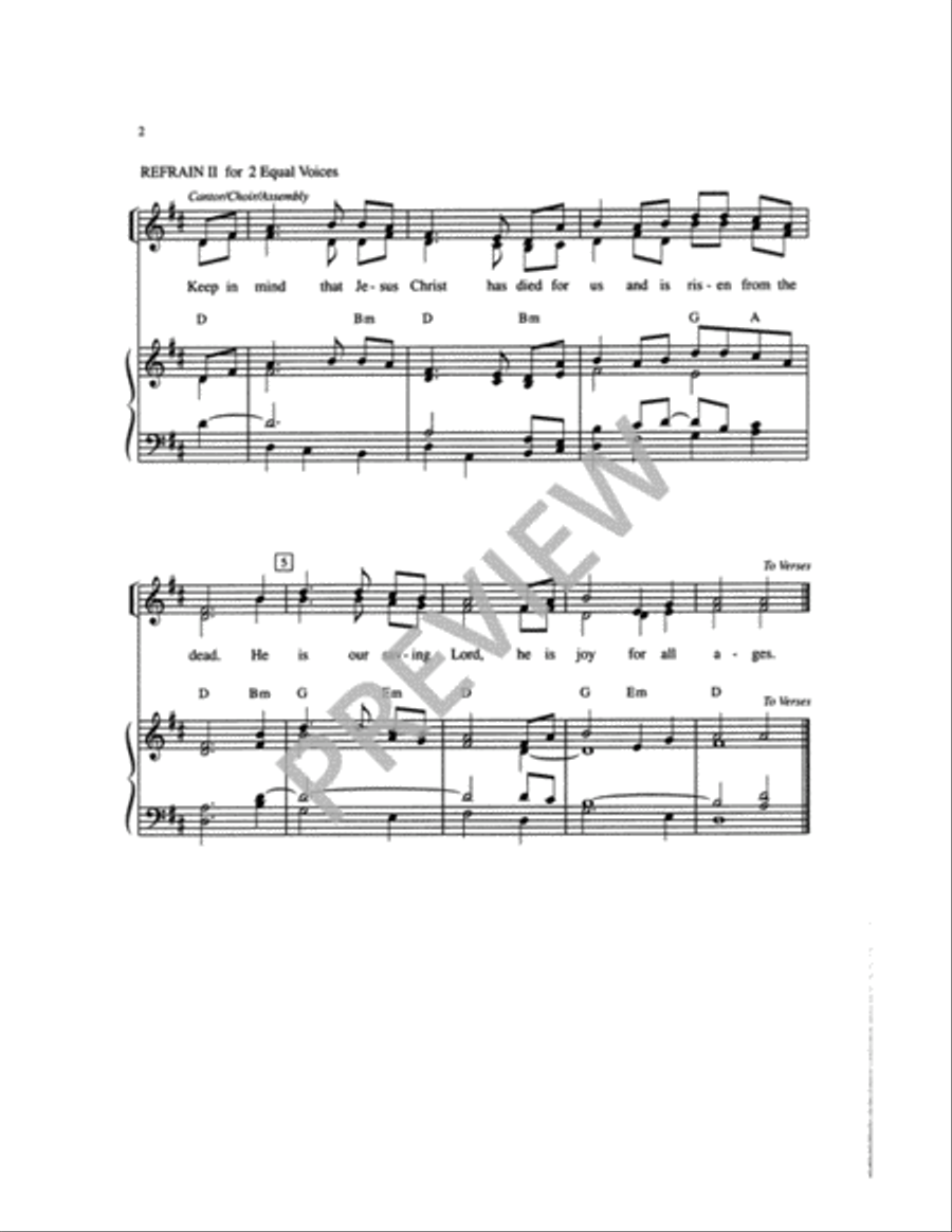 Keep In Mind 4-Part scores gallery preview page 4