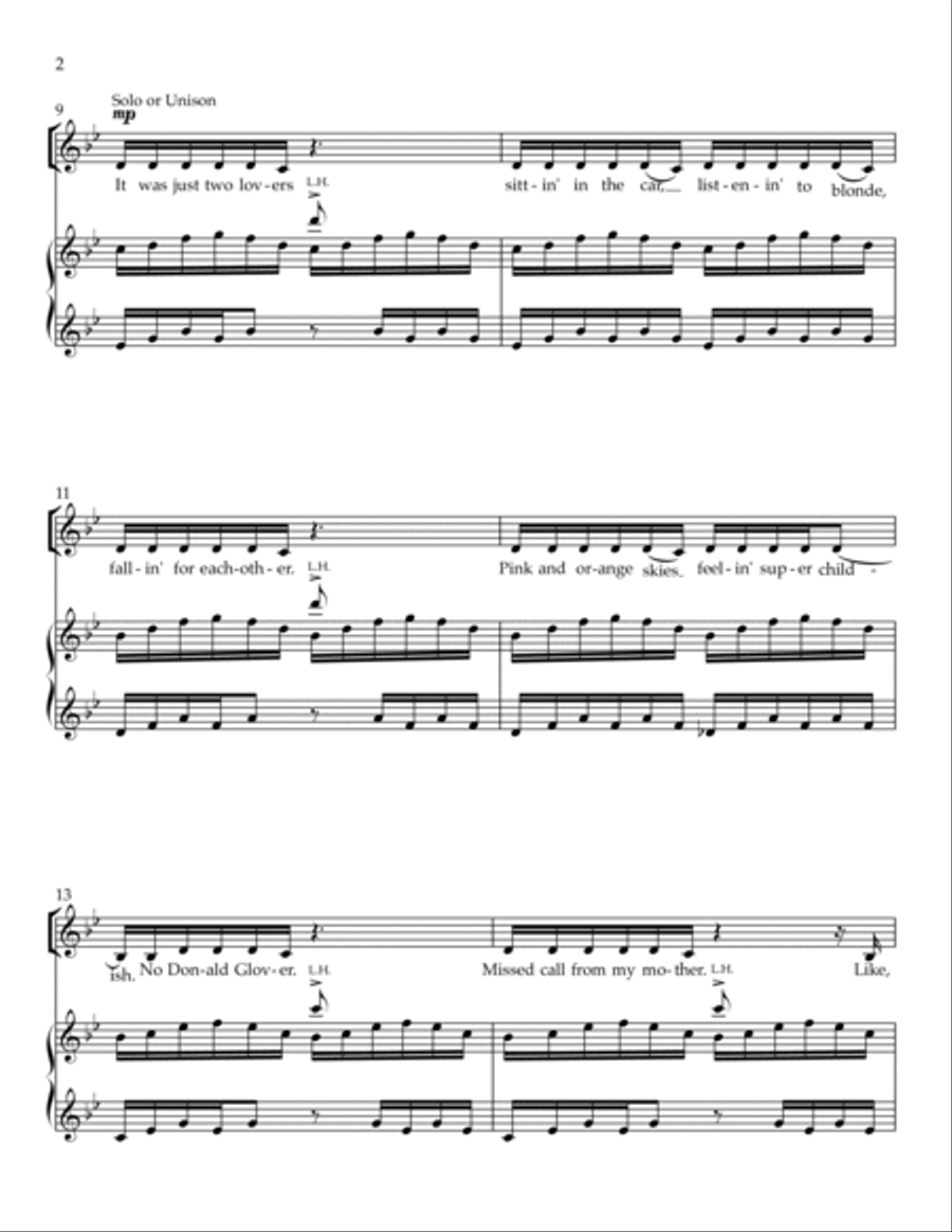 Golden Hour 3-Part scores gallery preview page 2