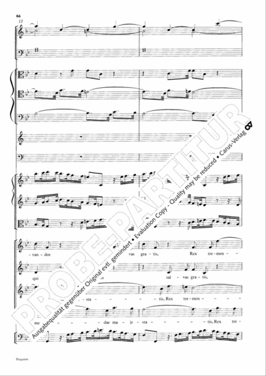 Requiem Requiem 4-Part scores gallery preview page 74