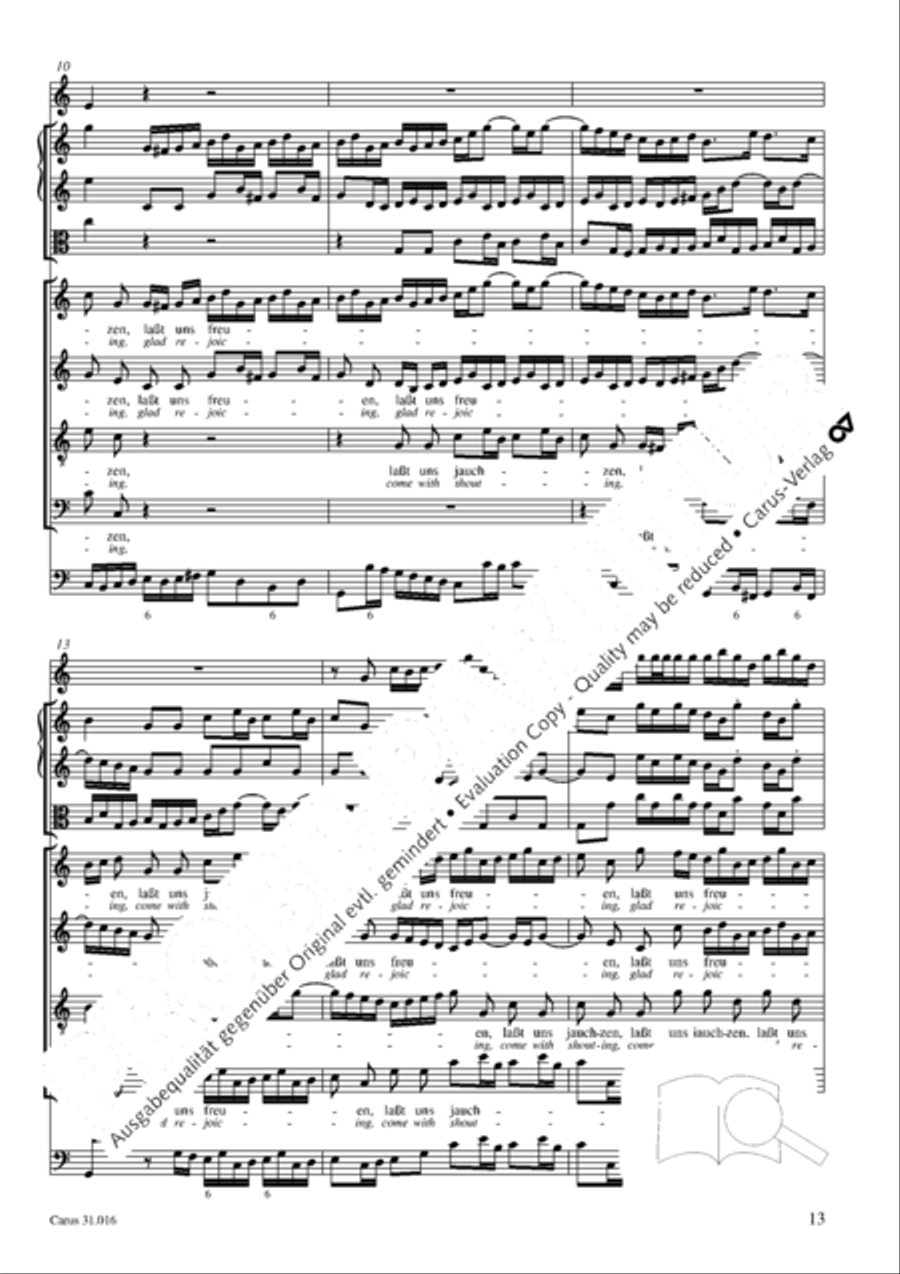 Lord God, thy praise we sing (Herr Gott, dich loben wir) ATB scores gallery preview page 14