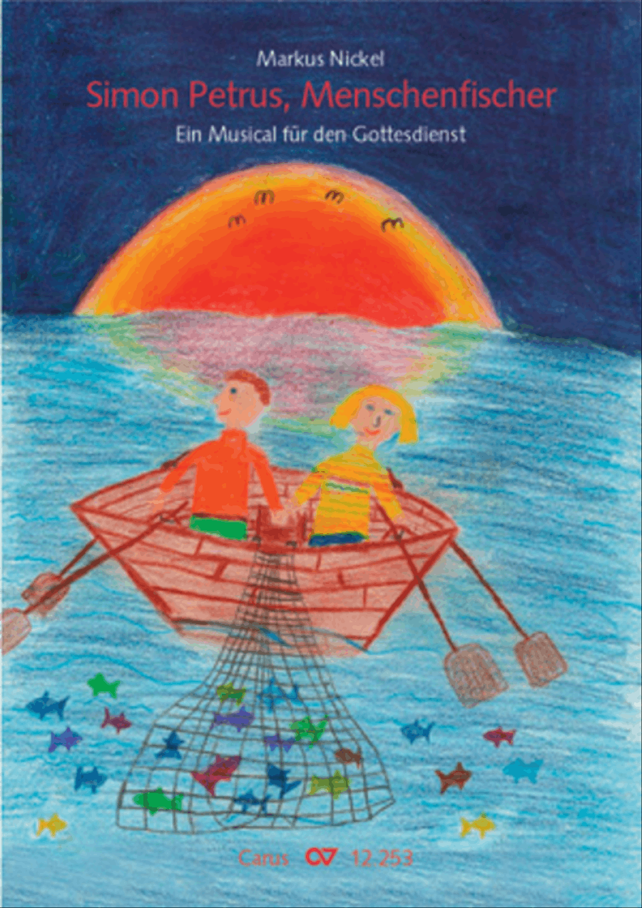 Simon Petrus. Menschenfischer Children's Choir scores gallery preview page 1