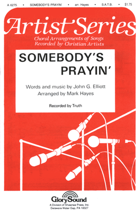 Book cover for Somebody's Prayin'