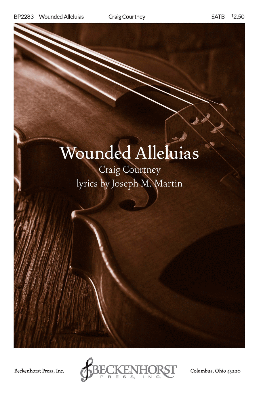 Wounded Alleluias 4-Part scores gallery preview page 1