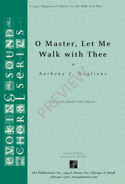 O Master, Let Me Walk with Thee image number null
