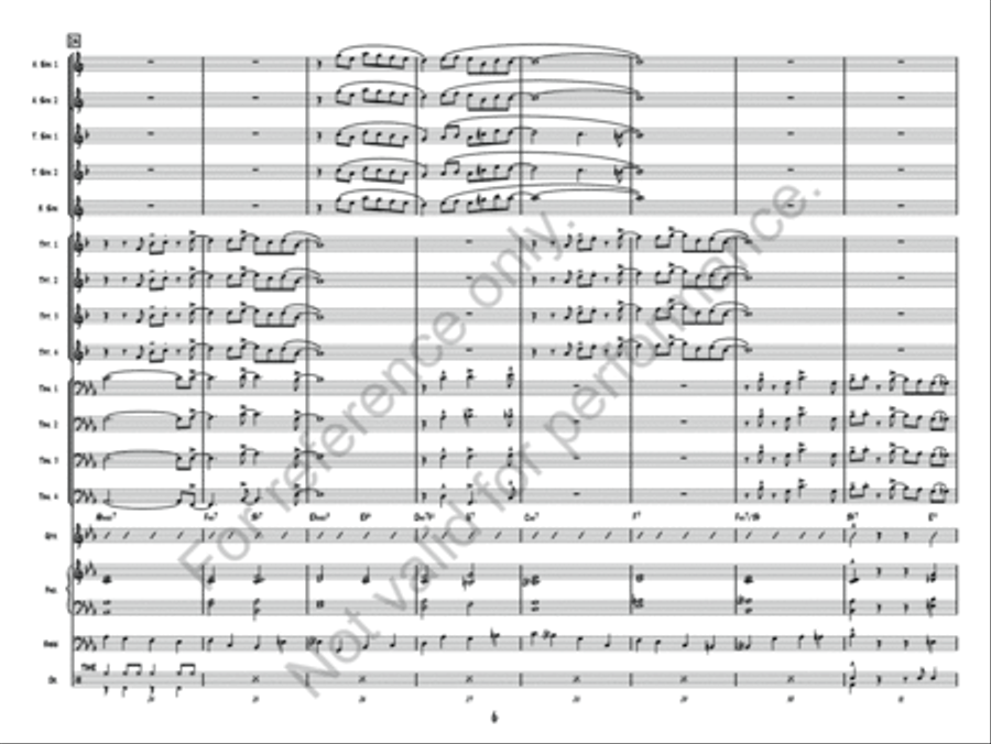 Fascinating Rhythm Jazz Ensemble scores gallery preview page 7