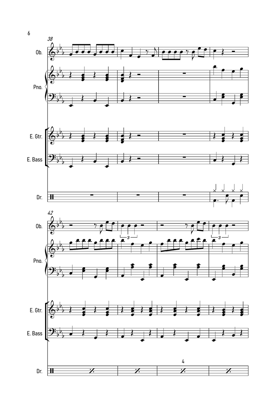 Savage Love Piano scores gallery preview page 6
