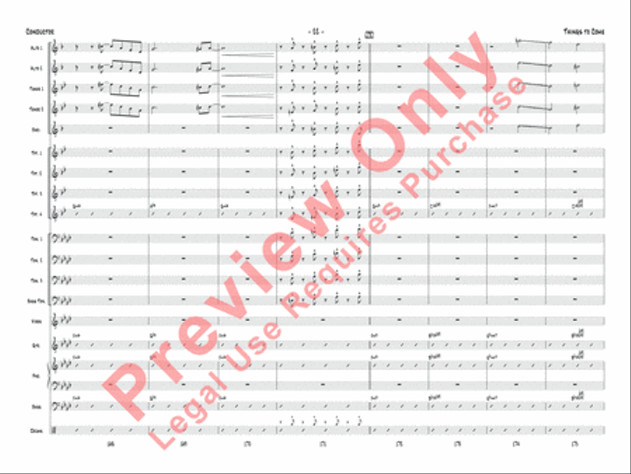 Things to Come Things to Come Jazz Ensemble scores gallery preview page 23