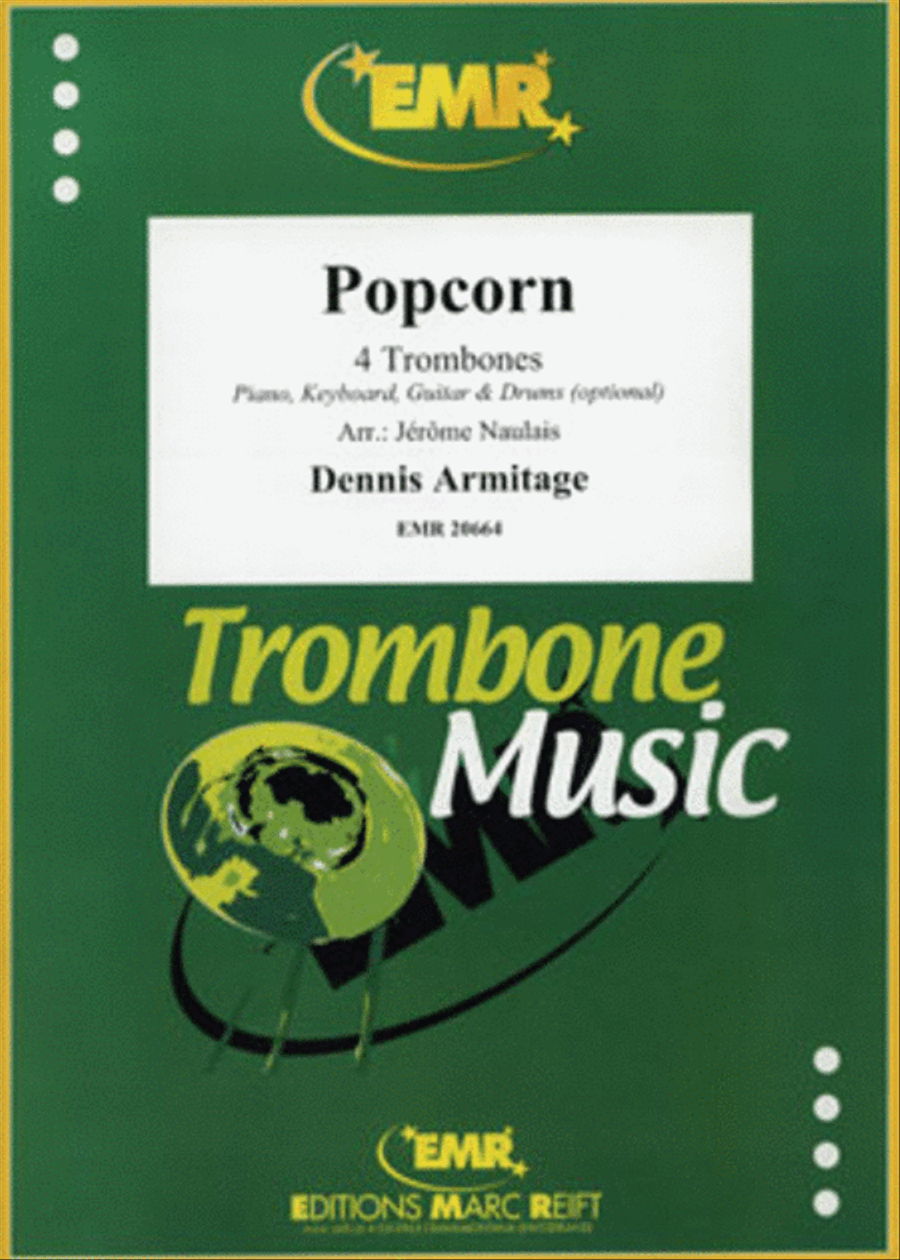 Popcorn Popcorn Trombone Quartet scores gallery preview page 1