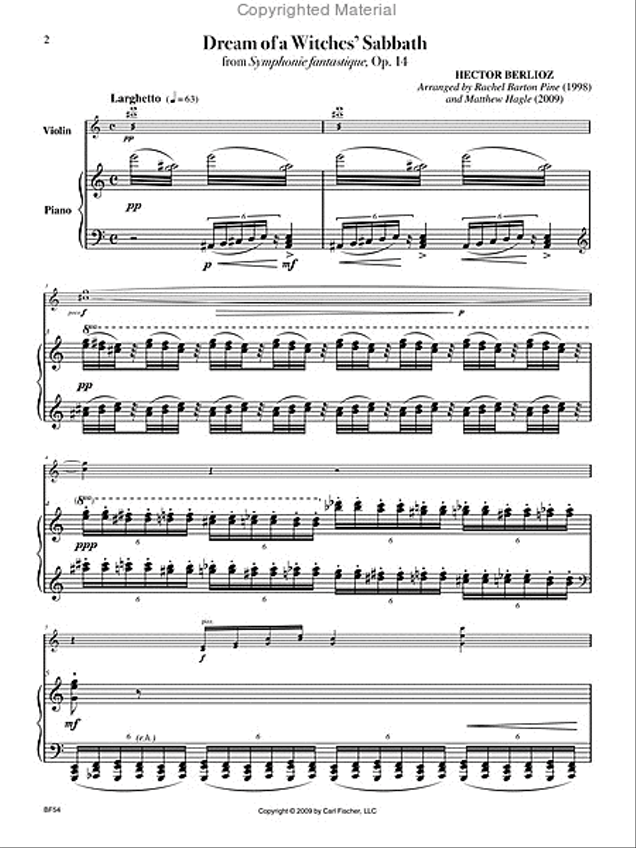 The Rachel Barton Pine Collection Piano Trio scores gallery preview page 2