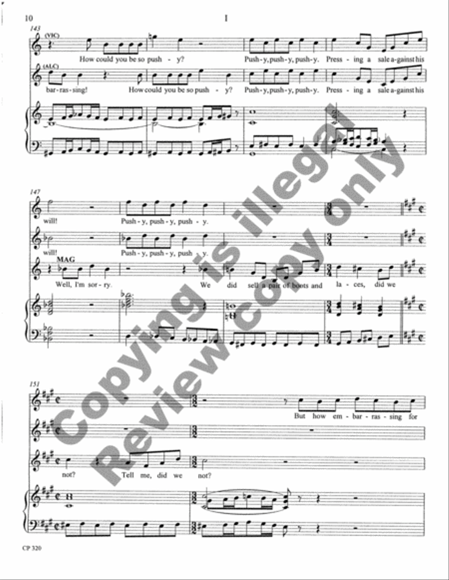 Hobson's Choice Chamber Orchestra scores gallery preview page 14