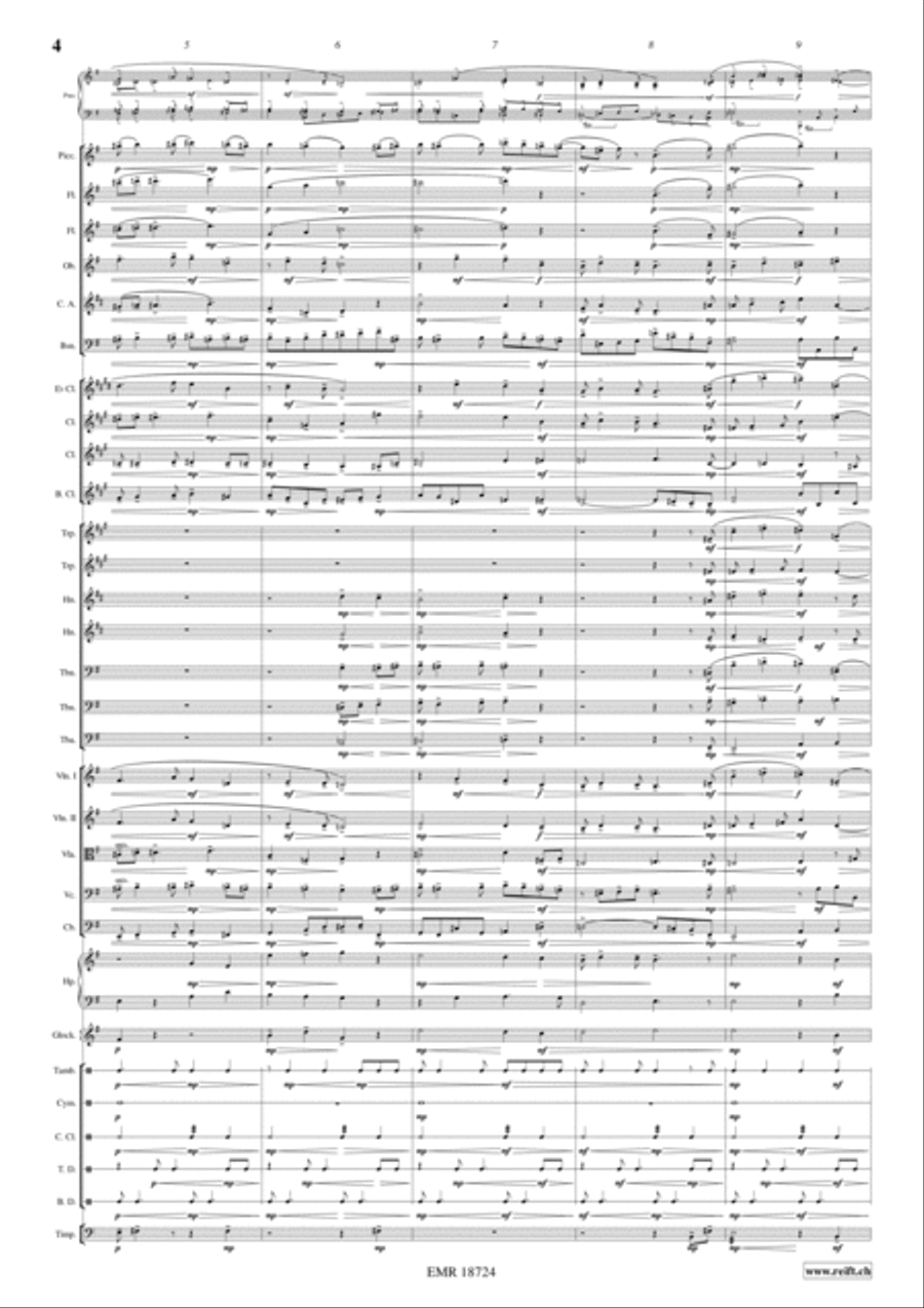 Elegy Elegy Orchestra scores gallery preview page 4