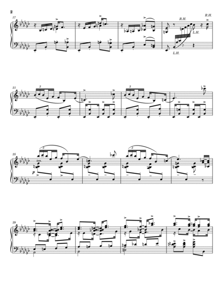 George Gershwin - 3 Preludes - No.3 Allegro ben ritmato e deciso - For Piano Solo Original image number null