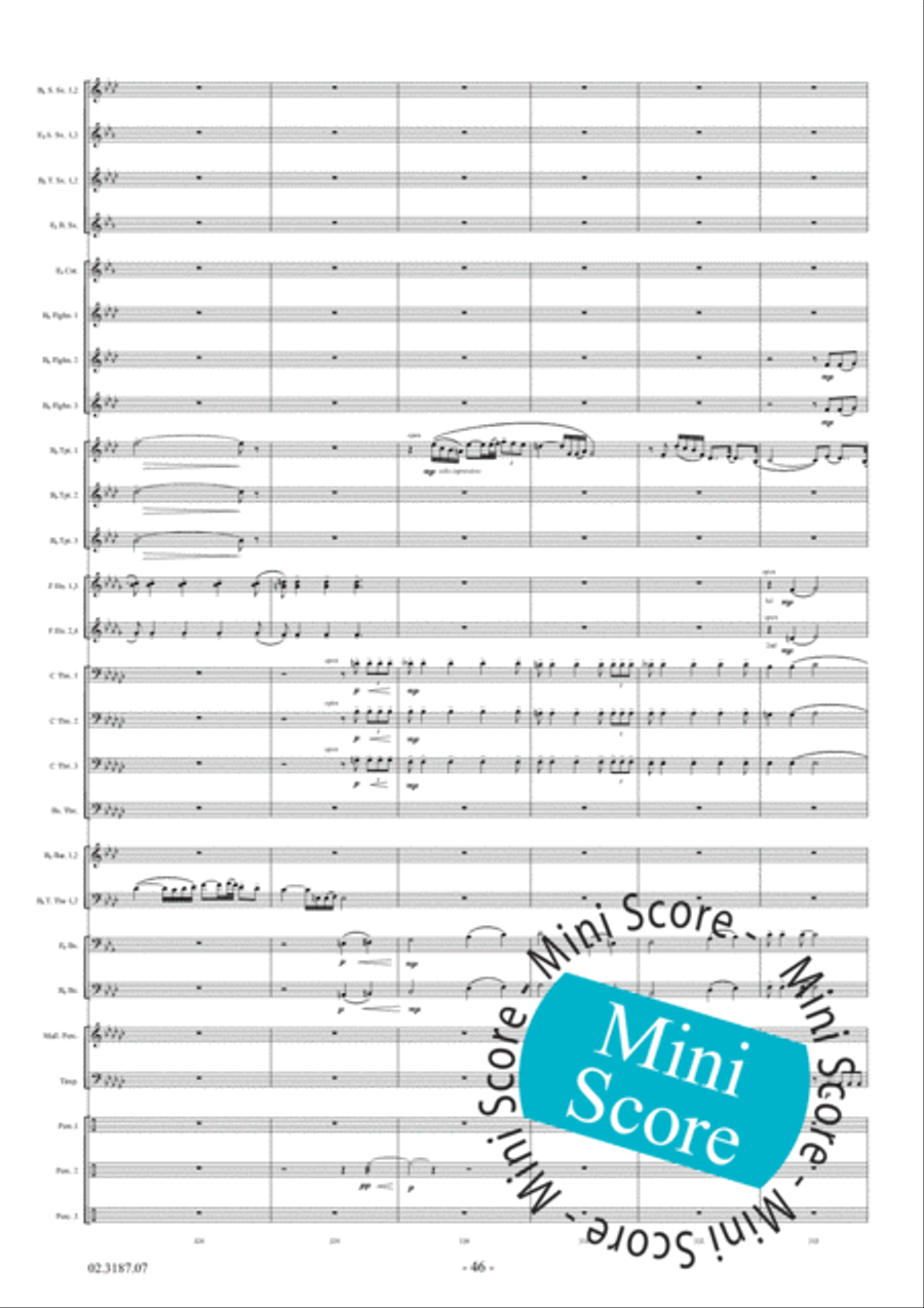 Fleodrodum Fanfare Band scores gallery preview page 52
