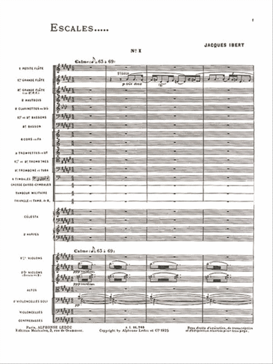 Ports of Call?– MCMXXII Ports of Call?– MCMXXII Orchestra scores gallery preview page 2