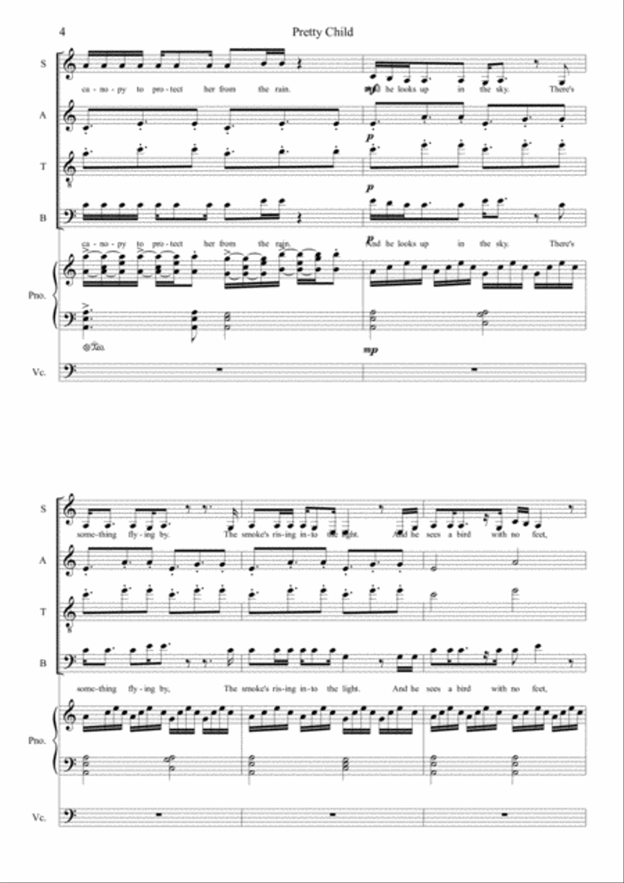 Pretty Child Small Ensemble scores gallery preview page 4