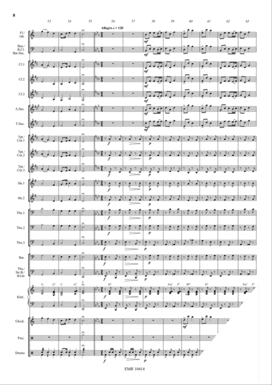 Swiss Holiday Concert Band scores gallery preview page 9