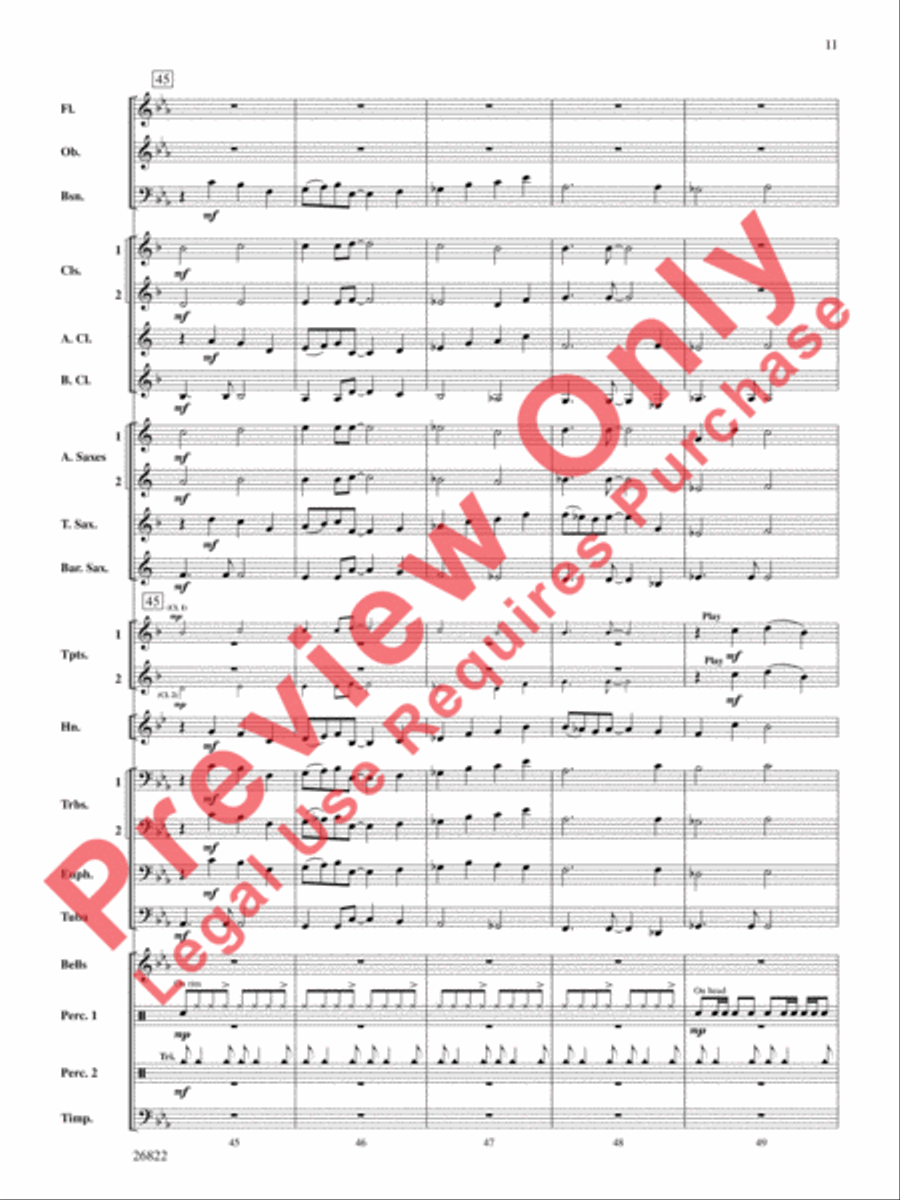 Photo Finish! Photo Finish! Concert Band scores gallery preview page 12