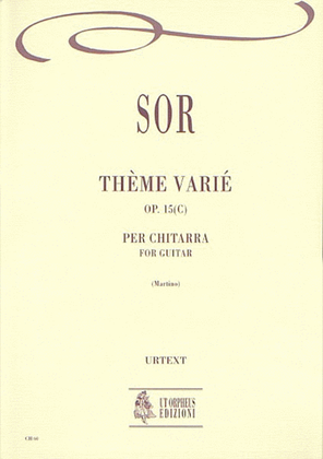 Book cover for Thème Varié Op. 15(c) for Guitar