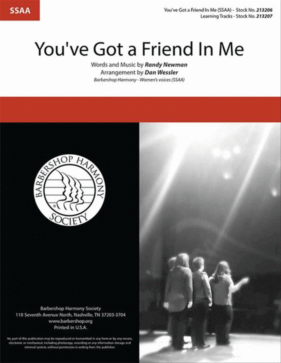 You've Got a Friend in Me SSAA scores gallery preview page 2