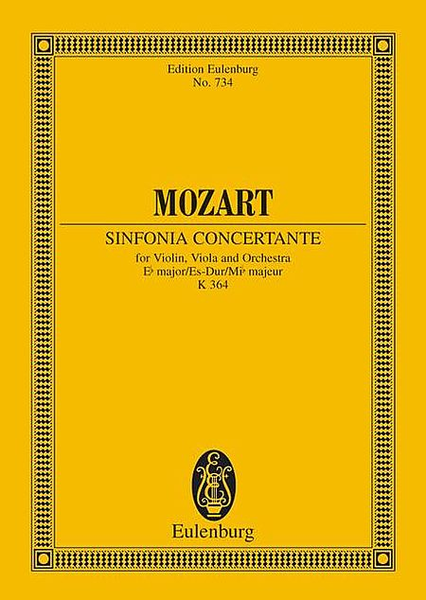 Sinfonia Concertante in E-Flat Major, KV. 364