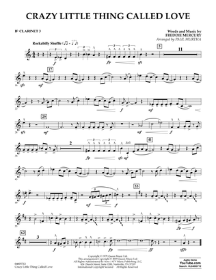 Crazy Little Thing Called Love (arr. Paul Murtha) - Bb Clarinet 3