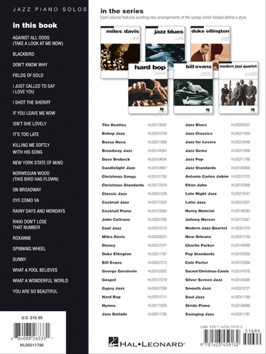 Jazz Pop Jazz Pop Piano Solo scores gallery preview page 6