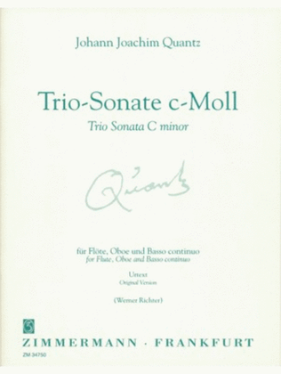 Book cover for Trio Sonata C minor