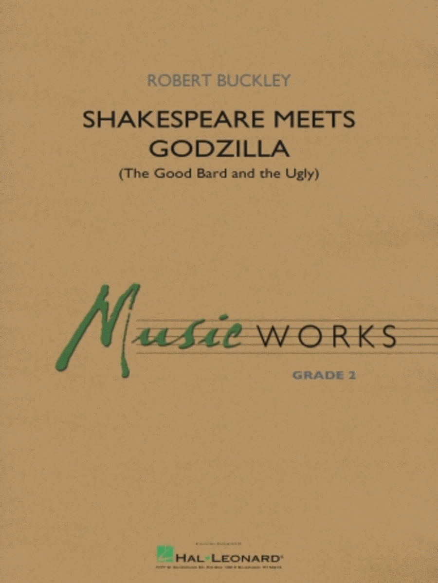 Shakespeare Meets Godzilla (The Good Bard and the Ugly) Concert Band scores gallery preview page 1