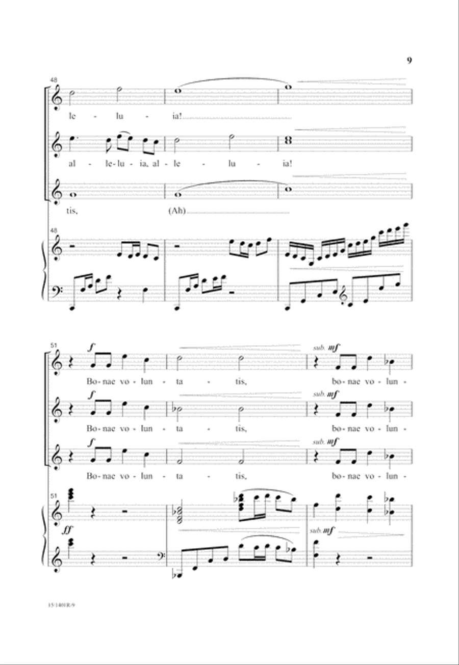 Exaudi! Laudate! SSA scores gallery preview page 10