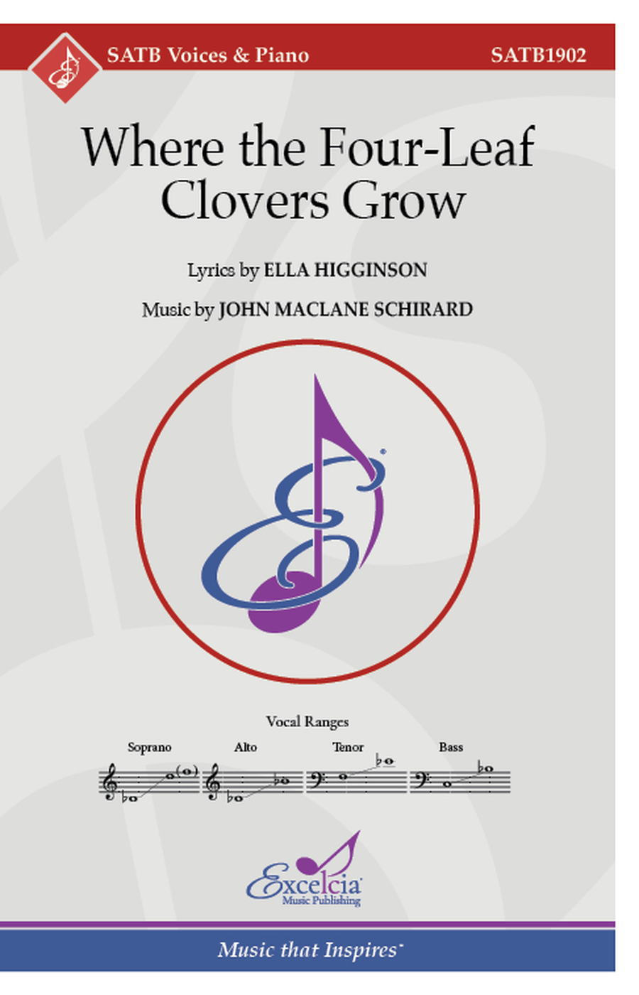 Where the Four-Leaf Clovers Grow 4-Part scores gallery preview page 1