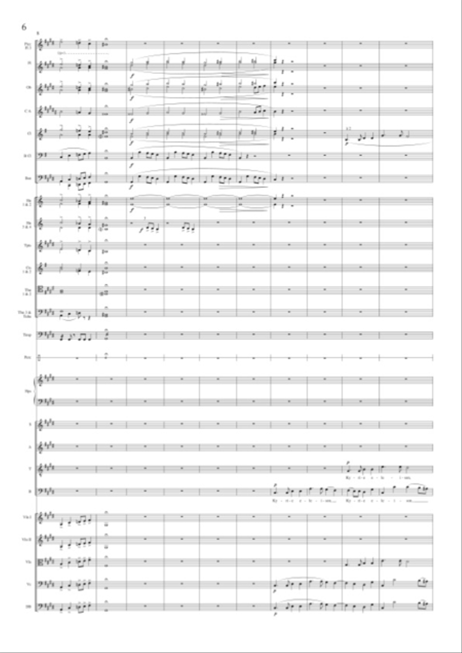 Messe Solennelle en Ut# mineur, Op. 16 Messe Solennelle en Ut# mineur, Op. 16 4-Part scores gallery preview page 3