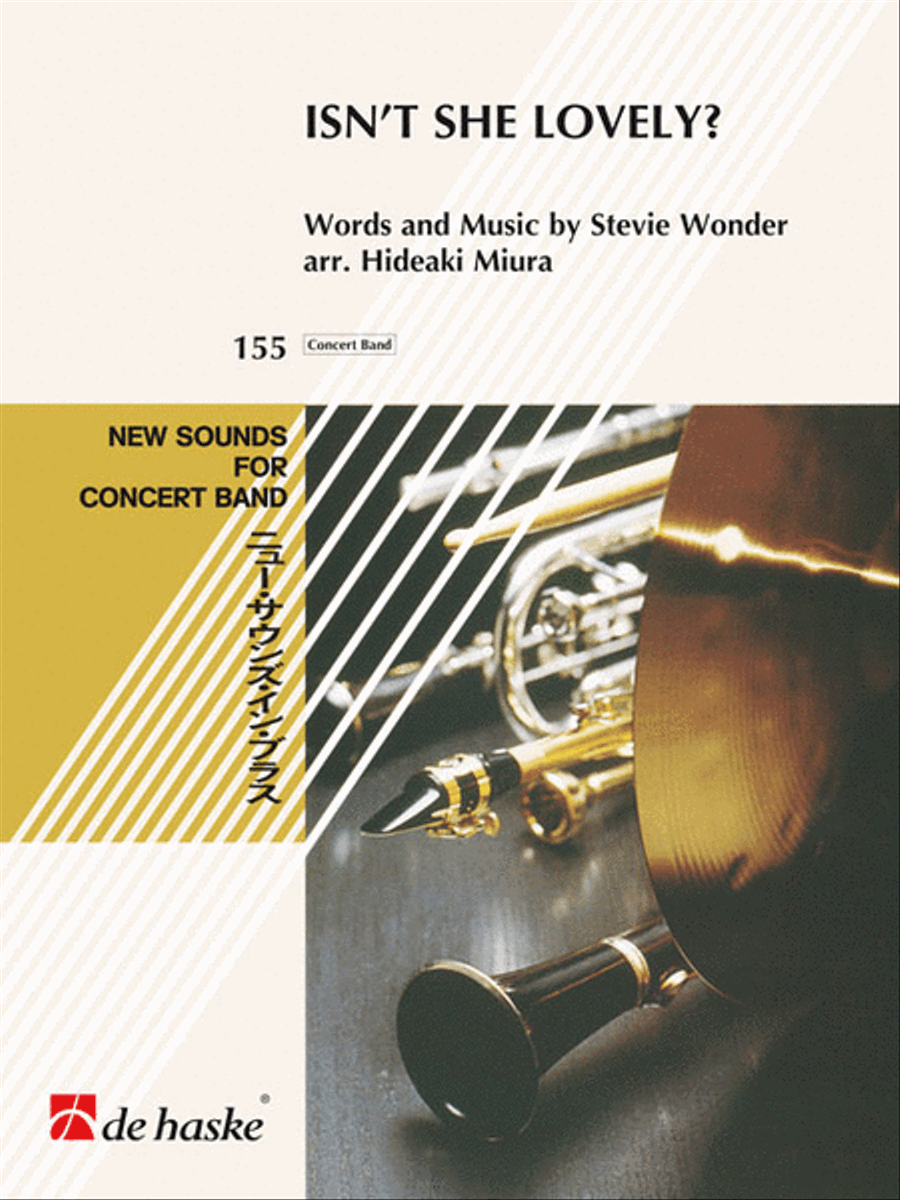 Isn't She Lovely? Concert Band scores gallery preview page 1
