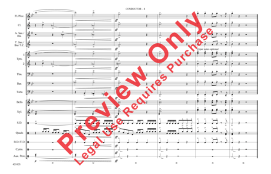 El Bandido El Bandido Marching Band scores gallery preview page 9