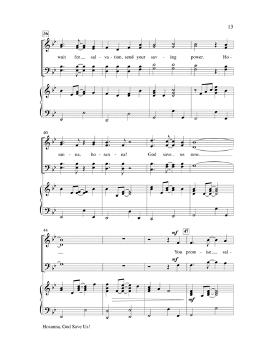 God So Loved Choir scores gallery preview page 19