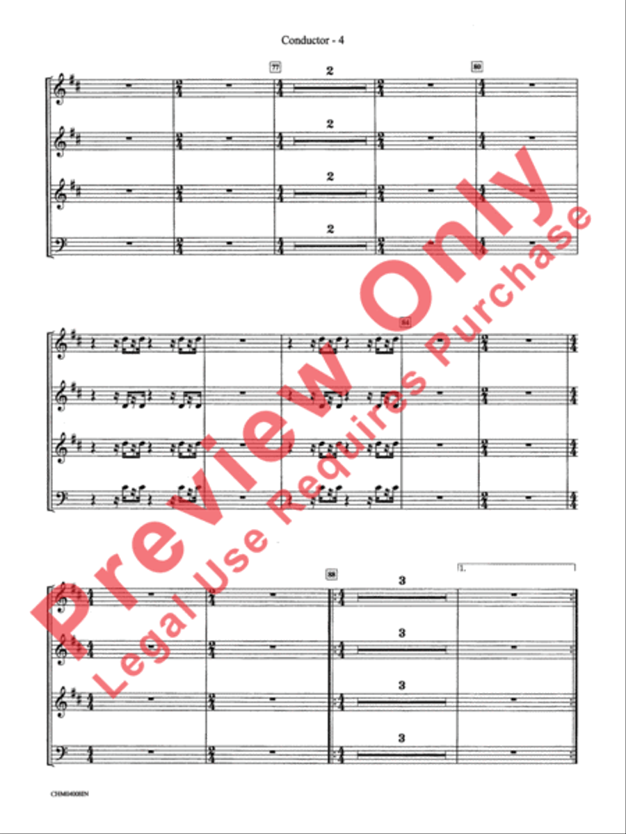 Hallelujah from Handel's Messiah: A Soulful Celebration Choir scores gallery preview page 6