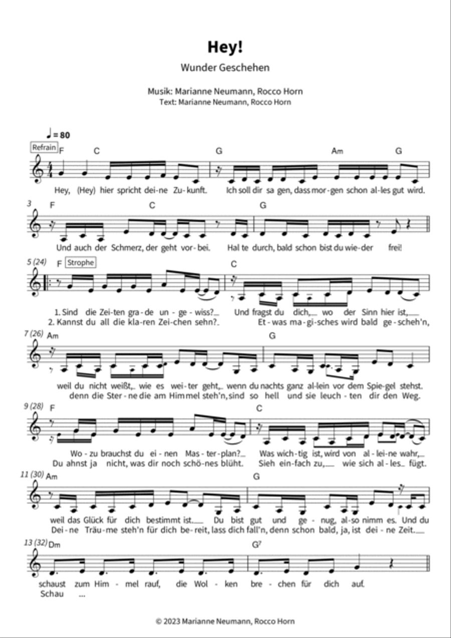 Hey! Voice scores gallery preview page 3