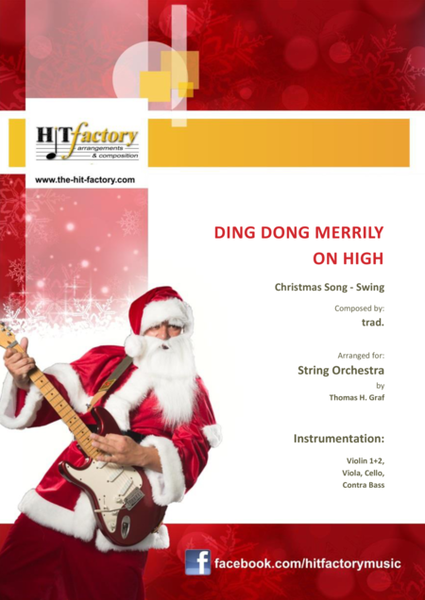 Ding dong merrily on high - Swing - String Orchestra image number null