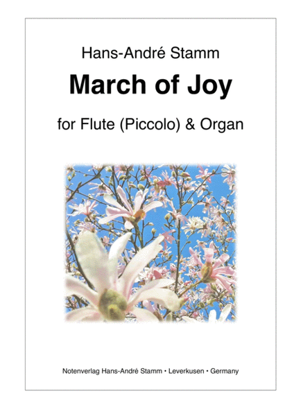 March of Joy for Flute (Piccolo) and Organ