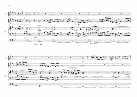 ADAGIO for Oboe, Cello and String by Zipoli - Arr. for Soprano, Tenor (in vocalization) and Organ image number null