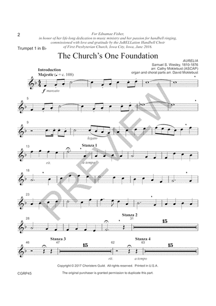 The Church's One Foundation - Instrumental Parts image number null