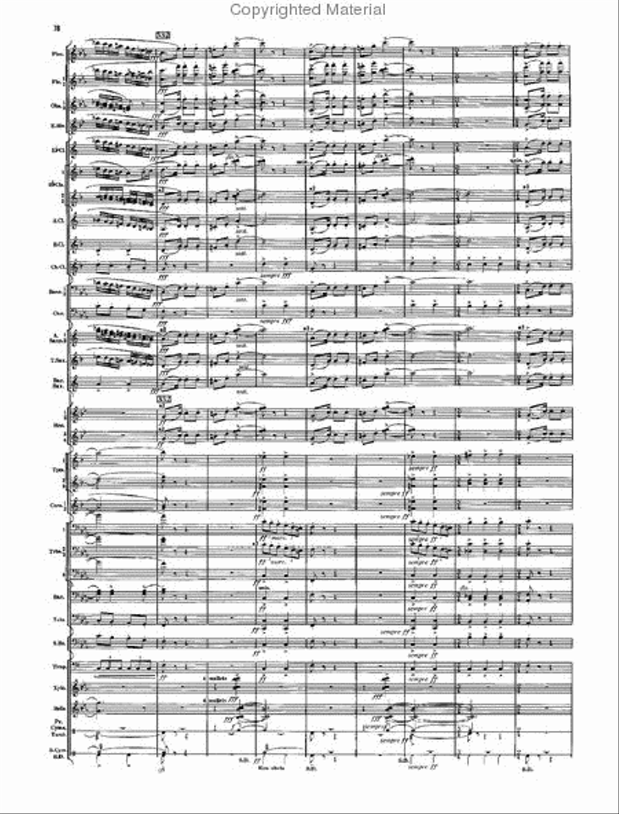 Armenian Dances, Part II Concert Band scores gallery preview page 76