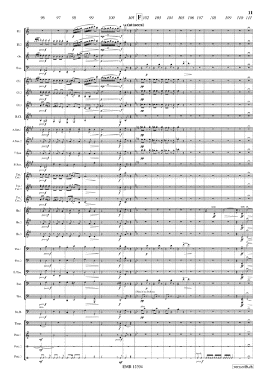 Snow White And The Seven Dwarfs Concert Band scores gallery preview page 11