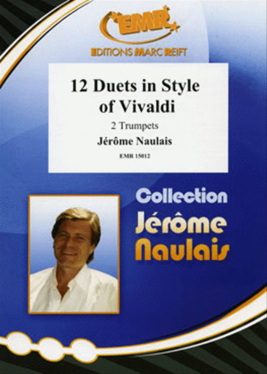 12 Duets in Style of Vivaldi Trumpet Duet scores gallery preview page 1